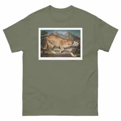 Cougar - Unisex classic tee - Image 6