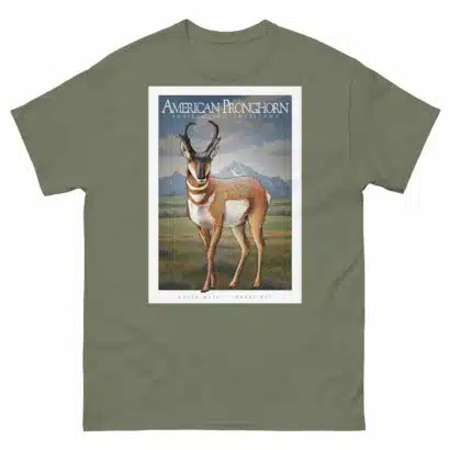American Pronghorn- Unisex classic tee - Image 6