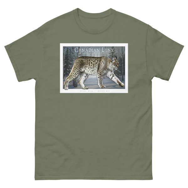 Canadian Lynx - Unisex classic tee - Image 6