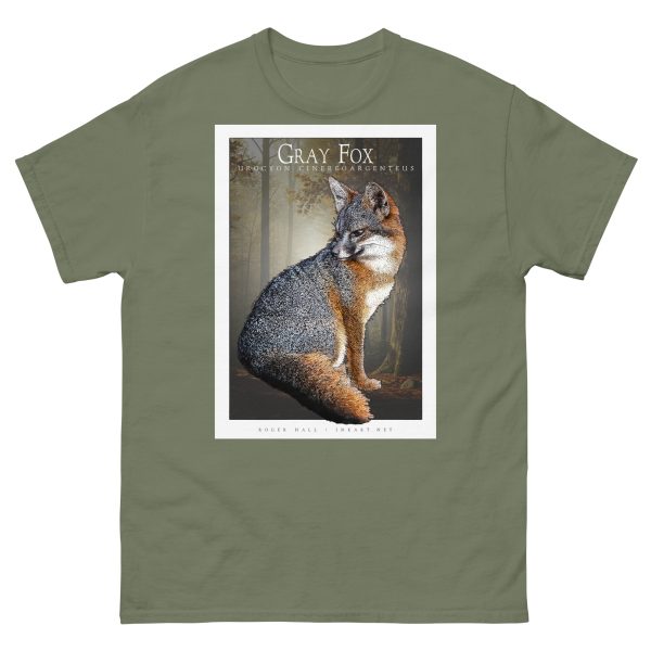 Gray Fox - Unisex classic tee - Image 6