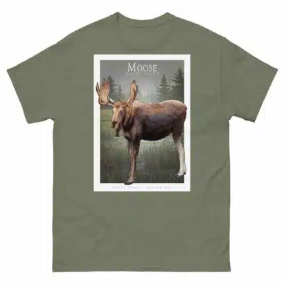 Moose or Elk - Unisex classic tee - Image 6