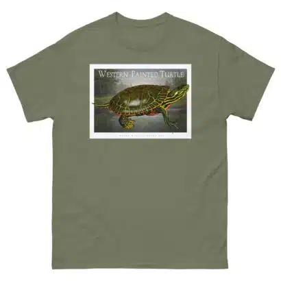 Western Painted Turtle - Unisex classic tee - Image 6