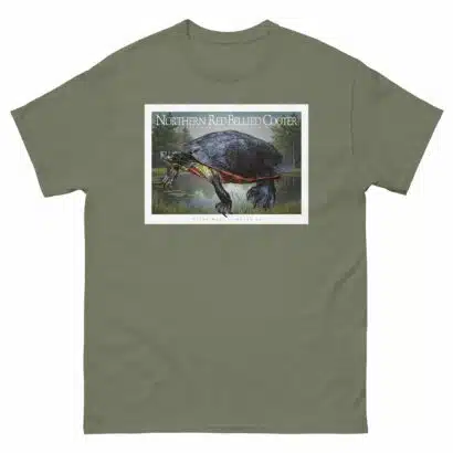 Northern Red-Bellied Cooter Unisex classic tee - Image 6