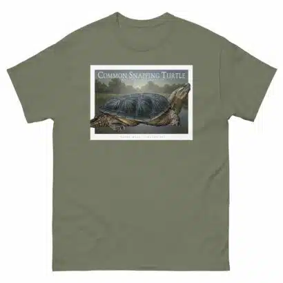 Common Snapping Turtle - Unisex classic tee - Image 6