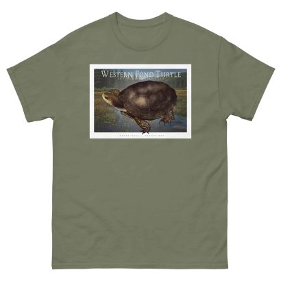Western Pond Turtle - Unisex classic tee - Image 6