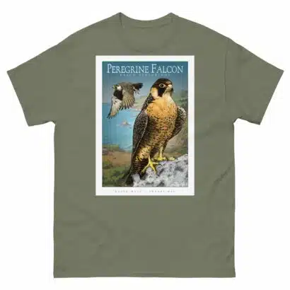 Peregrine Falcon - Unisex classic tee - Image 6