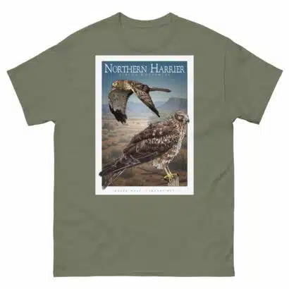 Northern Harrier - Unisex classic tee - Image 6