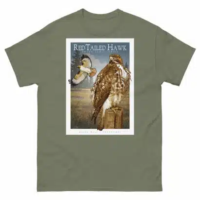 Red-Tailed Hawk - Unisex classic tee - Image 6