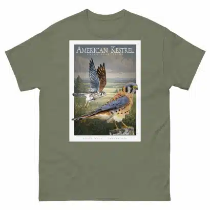 American Kestrel - Unisex classic tee - Image 6