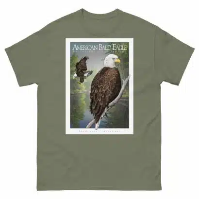 American Bald Eagle - Unisex classic tee - Image 6