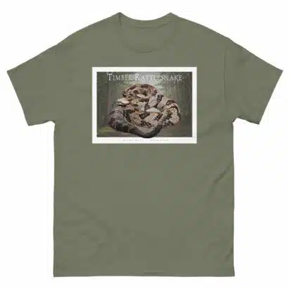 Timber Rattlesnake - Unisex classic tee - Image 6