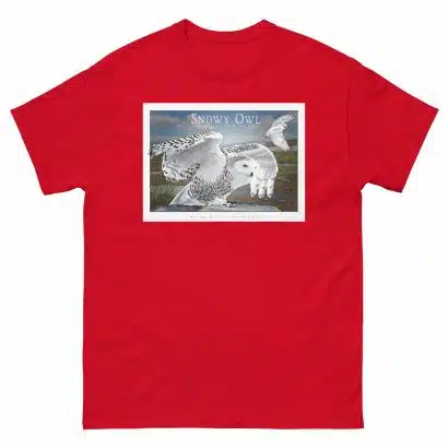Snowy Owl - Unisex classic tee - Image 4