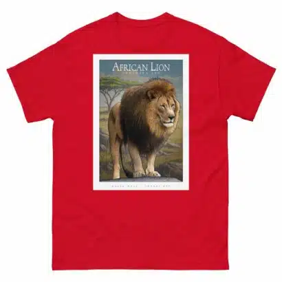 African Lion - Unisex classic tee - Image 4