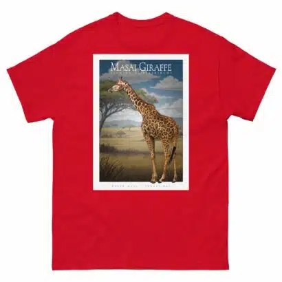 Masai Giraffe - Unisex classic tee - Image 4