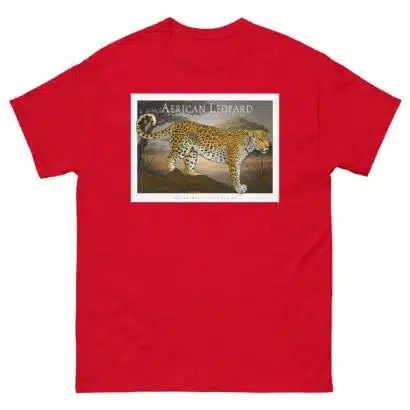 African Leopard - Unisex classic tee - Image 4