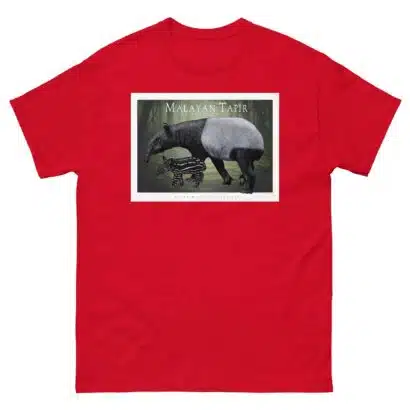 Malayan Tapir - Unisex classic tee - Image 4