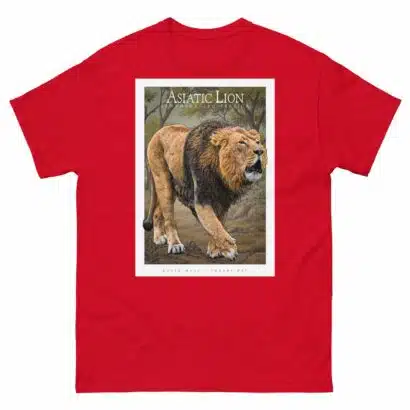 Asiatic Lion - Unisex classic tee - Image 4