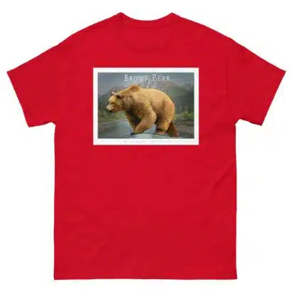 Brown Bear - Unisex classic tee - Image 4