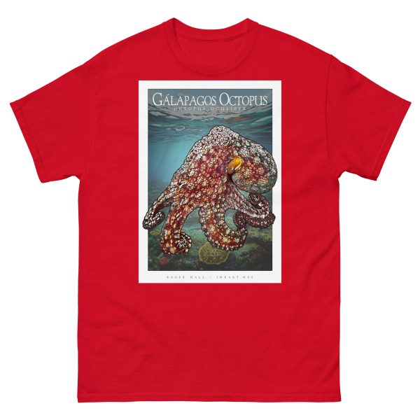 Galapagos Octopus - Unisex classic tee - Image 4