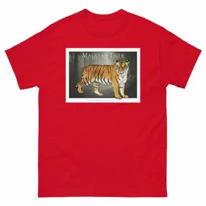 Malayan Tiger - Unisex classic tee - Image 4