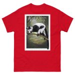 Black and White Ruffed Lemur - Unisex classic tee - Image 4