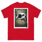 Black and White Ruffed Lemur - Unisex classic tee - Image 4