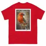Madagascar or Red Fody - Unisex classic tee - Image 4