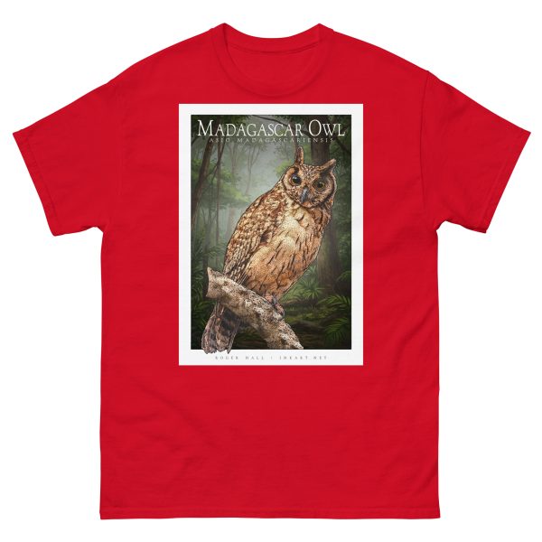 Madagascar Owl - Unisex classic tee - Image 4