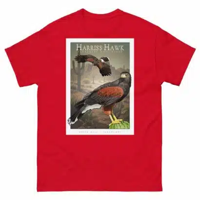 Harris's Hawk - Unisex classic tee - Image 4