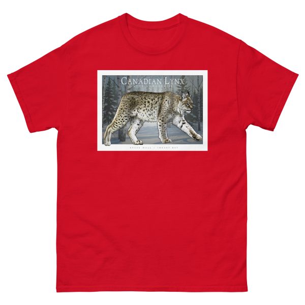 Canadian Lynx - Unisex classic tee - Image 4