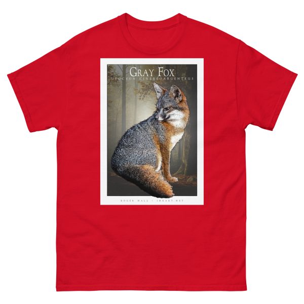 Gray Fox - Unisex classic tee - Image 4