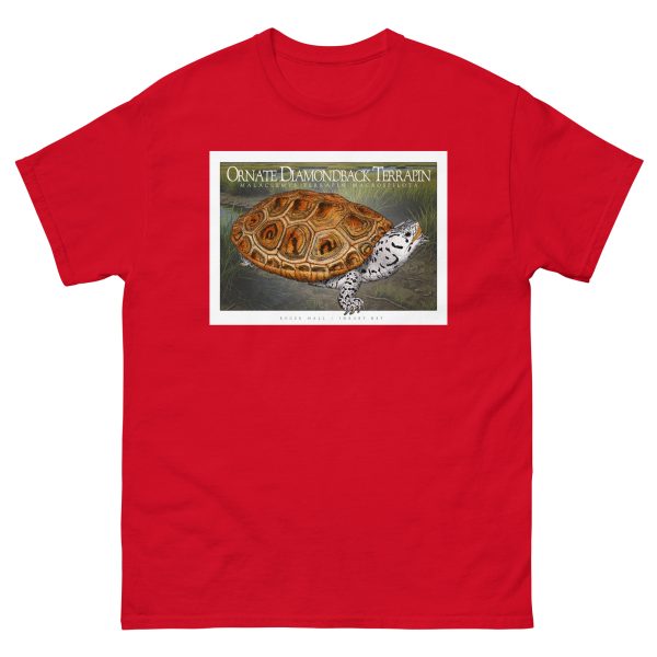 Ornate Diamondback Terrapin - Unisex classic tee - Image 4