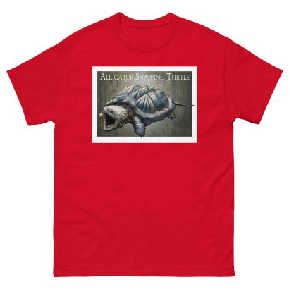 Alligator Snapping Turtle - Unisex classic tee - Image 4