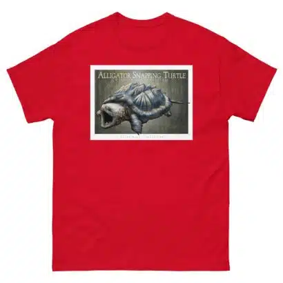 Alligator Snapping Turtle - Unisex classic tee - Image 4