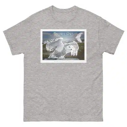 Snowy Owl - Unisex classic tee - Image 10