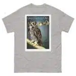 Great-Horned Owl - Unisex classic tee - Image 10