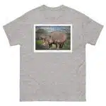 Common Hippopotamus - Unisex classic tee - Image 10