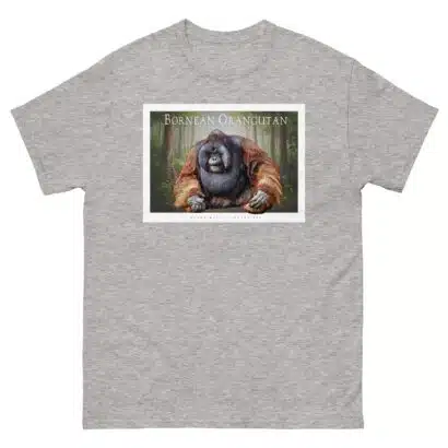 Bornean Orangutan - Unisex classic tee - Image 10