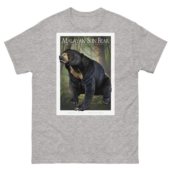 Malayan Sun Bear - Unisex classic tee - Image 10