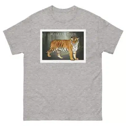 Malayan Tiger - Unisex classic tee - Image 10