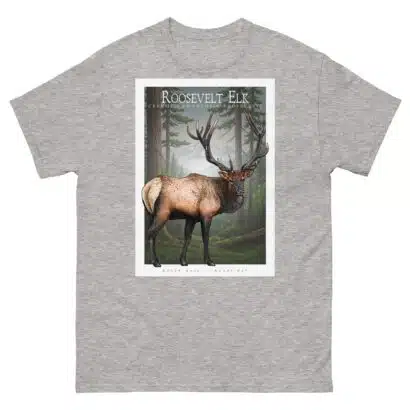 Roosevelt Elk - Unisex classic tee - Image 10