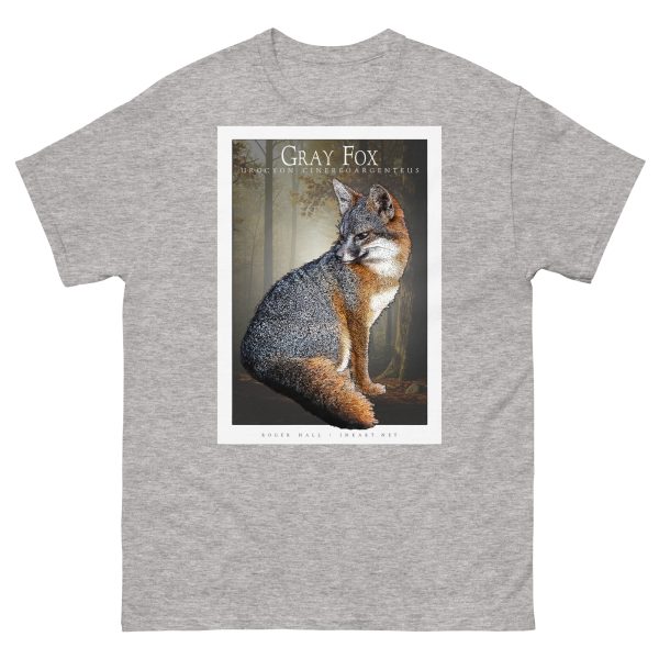 Gray Fox - Unisex classic tee - Image 10
