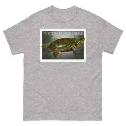 Western Painted Turtle - Unisex classic tee - Image 10