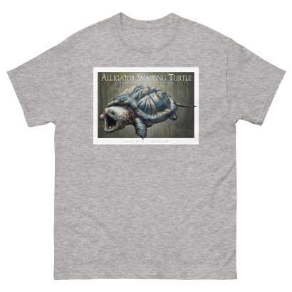 Alligator Snapping Turtle - Unisex classic tee - Image 10