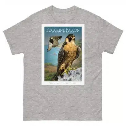 Peregrine Falcon - Unisex classic tee - Image 10