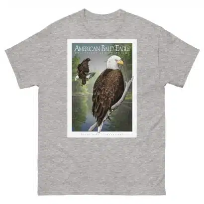 American Bald Eagle - Unisex classic tee - Image 10