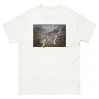 Fine art illustration of a Pallas's Cat printed on a high-quality 100% unisex cotton t-shirt.