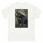 Fine art illustration of a Malayan Sun Bear printed on a high-quality 100% unisex cotton t-shirt.