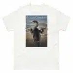 Fine art illustration of a Flightless Cormorant printed on a high-quality 100% unisex cotton t-shirt.