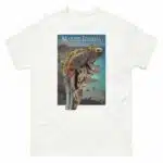Fine art illustration of a Marine Iguana printed on a high-quality 100% unisex cotton t-shirt.